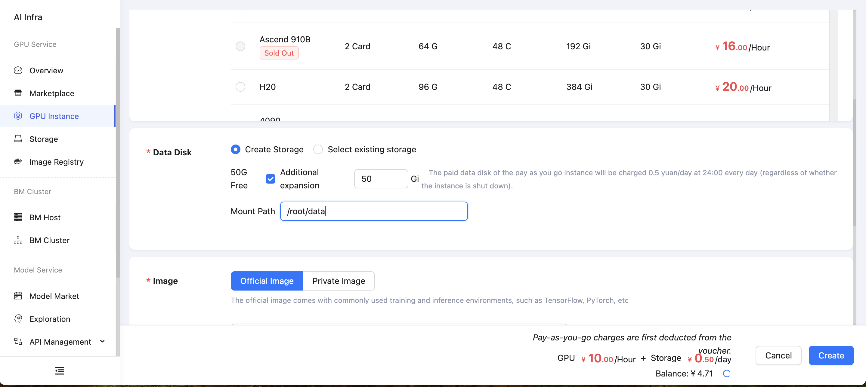 Upload Data